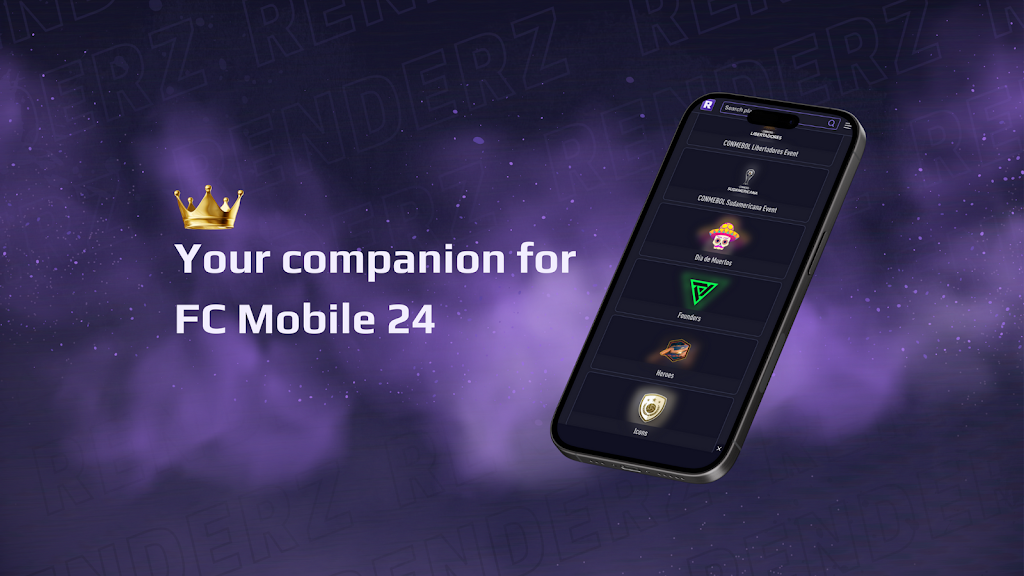 RenderZ: FC Mobile 24 Database Скриншот 2