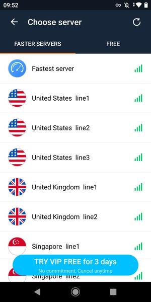 Goat VPN Schermafbeelding 4