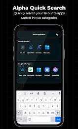 Тема Alpha Hybrid Launcher 4D Скриншот 3