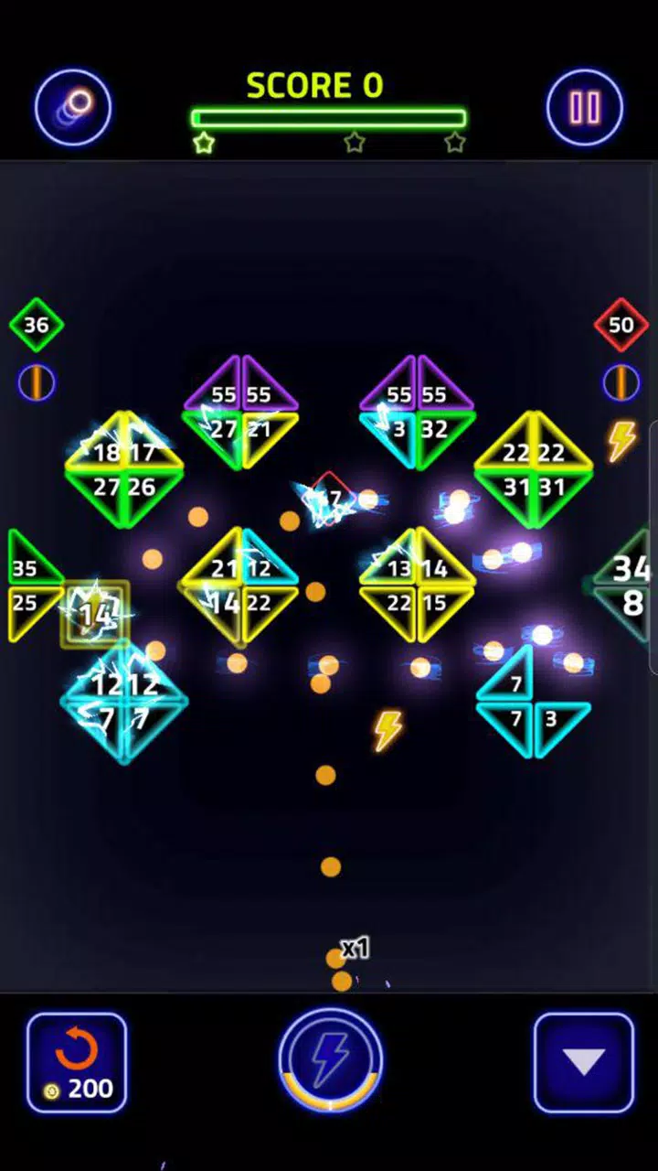 Brick Breaker Glow Screenshot 4