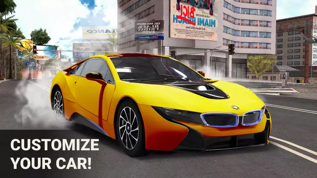 Driver BMW I8 Night City Racer Скриншот 3