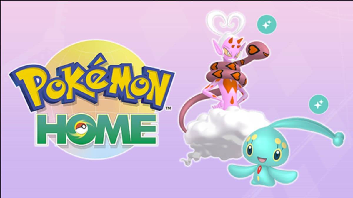 ポケモンホームでの限られたミステリーギフト：光沢のあるメロッタ、マナフィ、＆エナモラスを取得