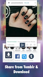 Photo & Video Explorer and Downloader for Tumblr Скриншот 2