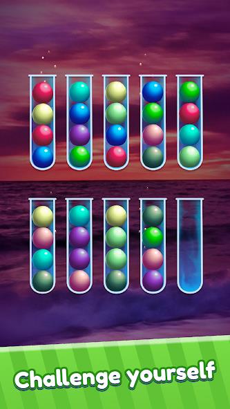 Ball Sort Puzzle Color Sort Mod ဖန်သားပြင်ဓာတ်ပုံ 2