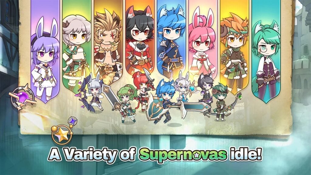 Supernova Idle：デッキをビルド、バトルクエーサー！