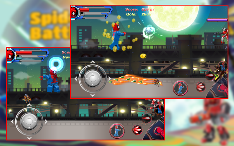 Spider Lego Battle Transform ภาพหน้าจอ 2