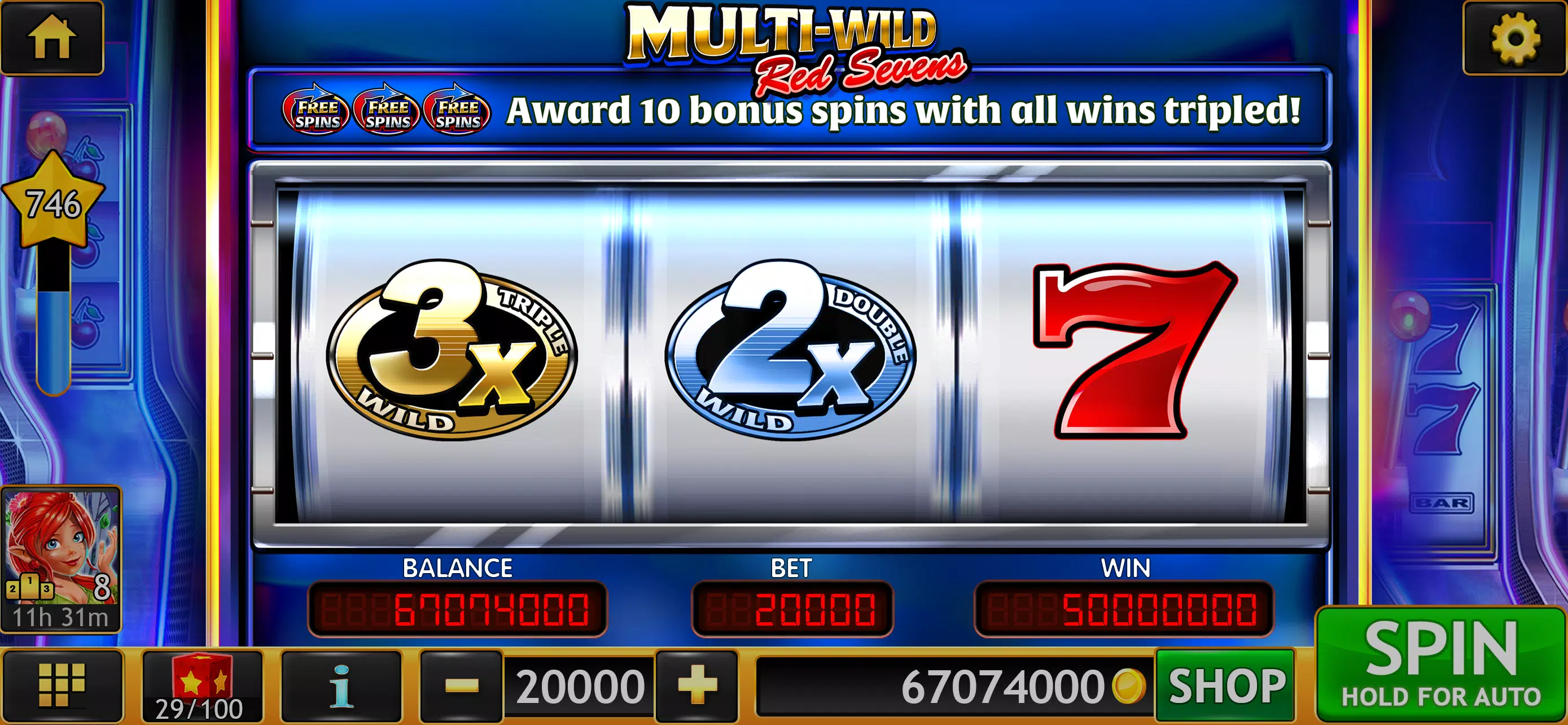 Wild Triple 777 Slots Casino Скриншот 4