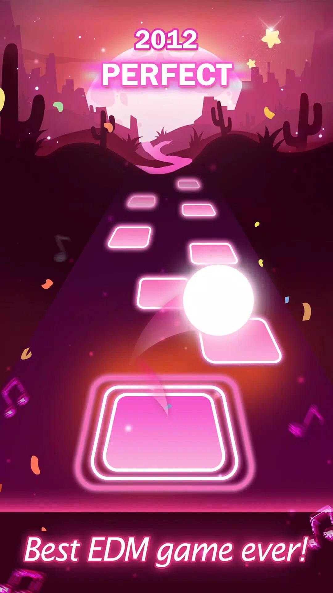 Ballz Hop:Dancing Tiles Ekran Görüntüsü 3