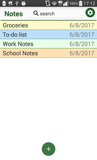 Notes - Notepad應用截圖第1張