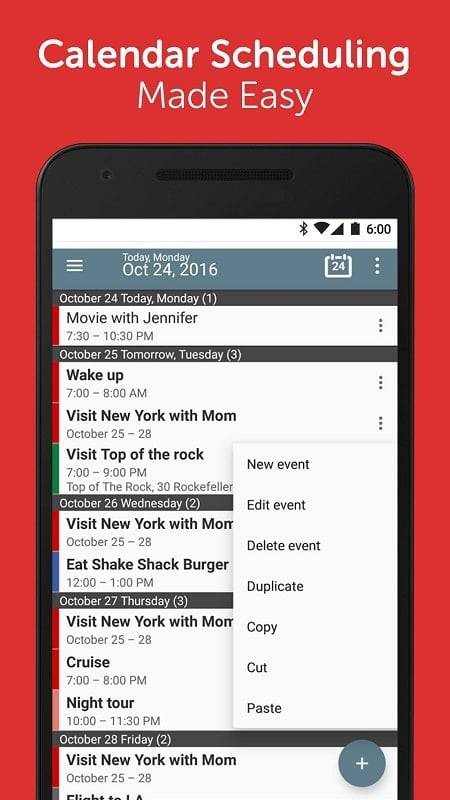 Calendar+ Schedule Planner Скриншот 3