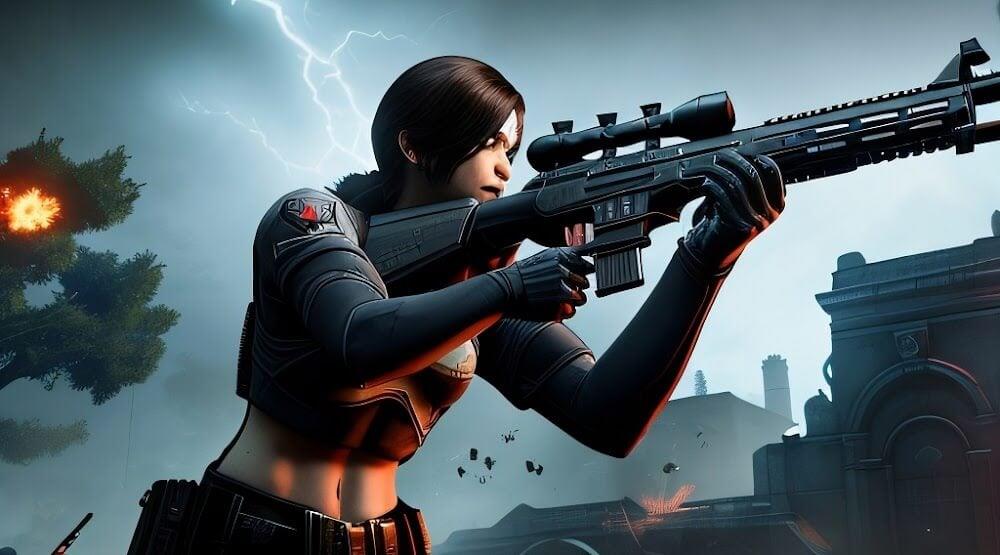 Zombie Sniper FPS: Under Ashes Скриншот 4