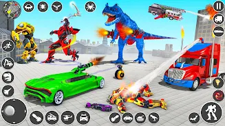 Robot Game Mobil pmk Car Games 스크린샷 4