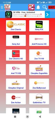 Live TV Bangla- All TV Channel Tangkapan skrin 3