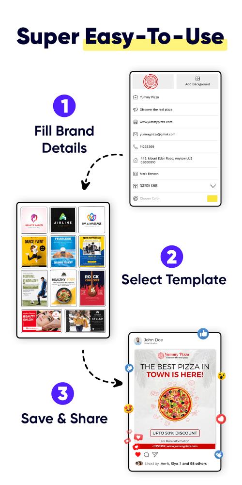 Brand Maker: Graphic Design Captura de tela 3