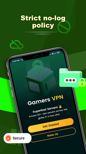 Gamers VPN: Low Ping Gaming ภาพหน้าจอ 2