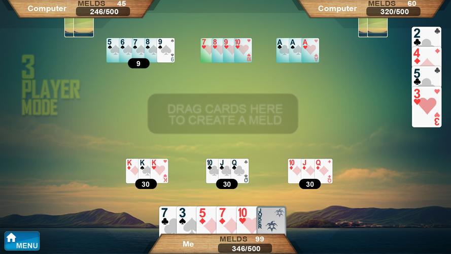 Rummy 500 Zrzut ekranu 3
