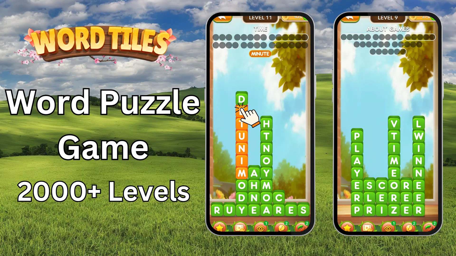 Word Block Puzzle - Word Game スクリーンショット 1