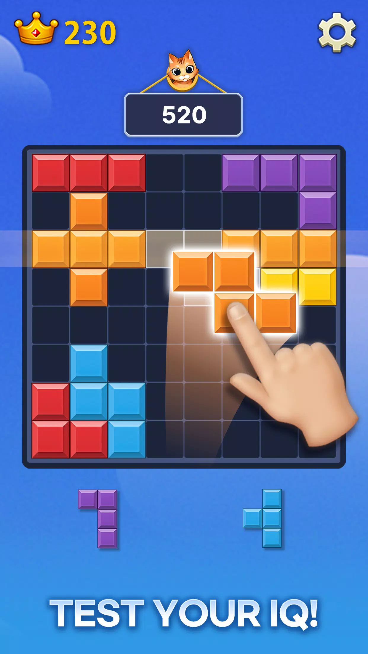 Meow Block Puzzle Скриншот 4