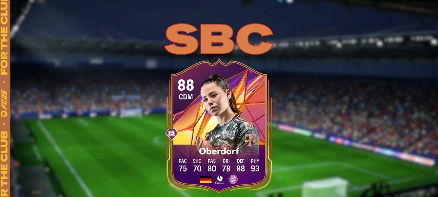 如何在 EA FC 25 中进行 Lena Oberdorf SBC？值得吗？