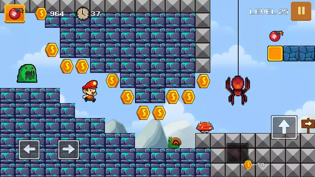 Super Dan’s World - Run Game Скриншот 4