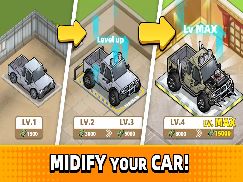 Mod game tycoon di auto usate APK