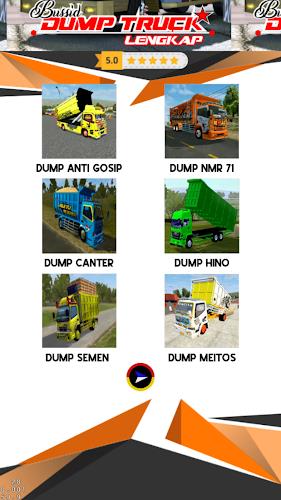 Bussid Dump Truck Lengkap應用截圖第2張