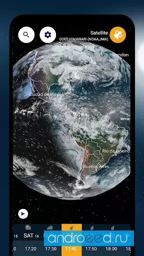 Schermata Ventusky Weather Maps & Radar 2