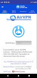 AirVPN Eddie Client GUI Ảnh chụp màn hình 3