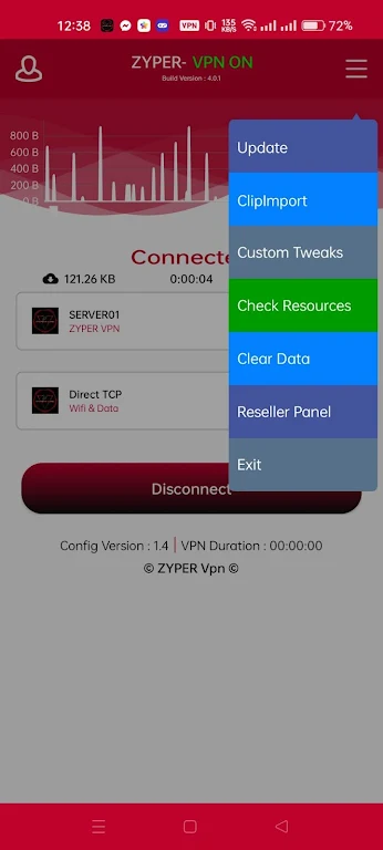 DP Tunnel VPN - Super Fast Net Capture d'écran 3