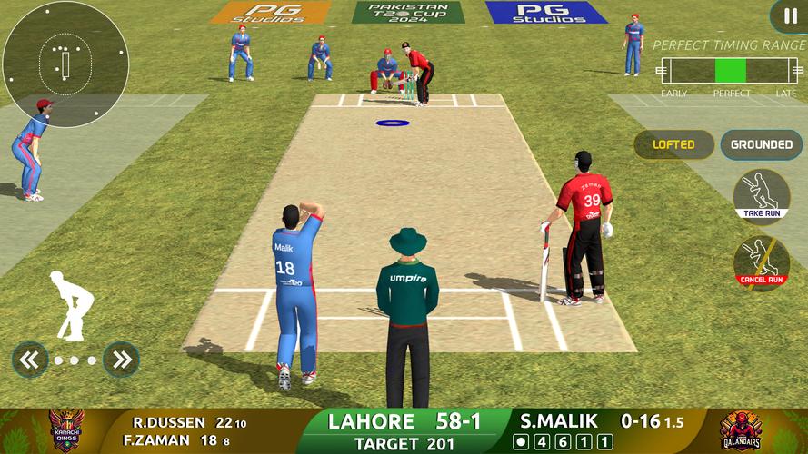 Cricket Game: Pakistan T20 Cup Скриншот 1