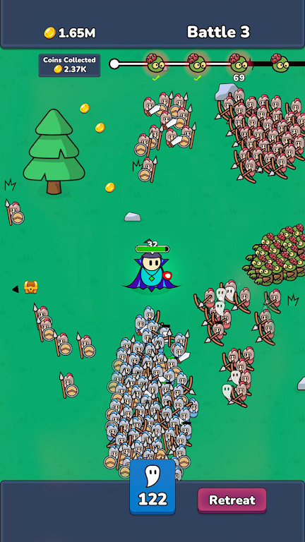 Soul Quest: Epic War RPG Captura de tela 3