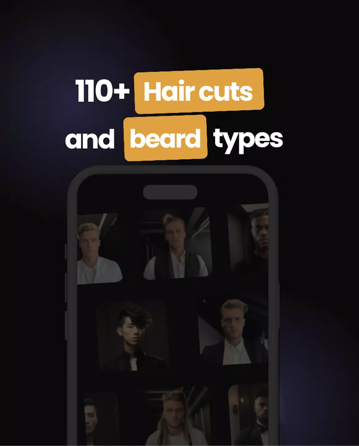 Men’s Hair Cuts & Hairstyles Screenshot 1