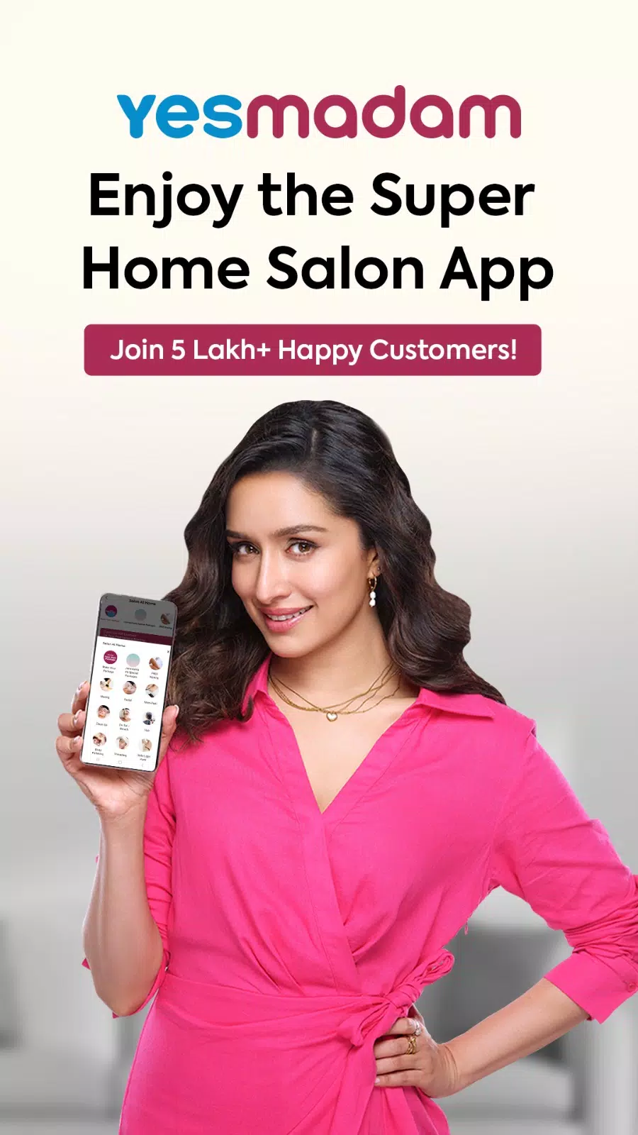 Yes Madam - Salon at Home Screenshot 1