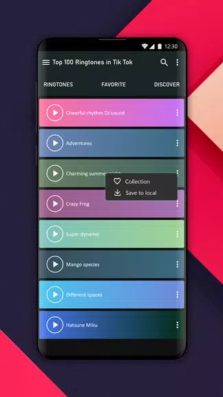 Top 100 Tik Tok Ringtones Captura de pantalla 1