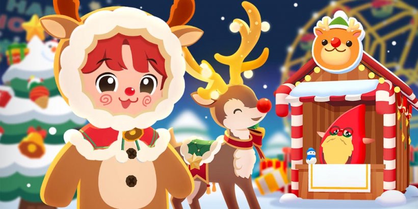一緒に遊ぼうのペットとお祭り: 鹿の孵化とクリスマスの応援