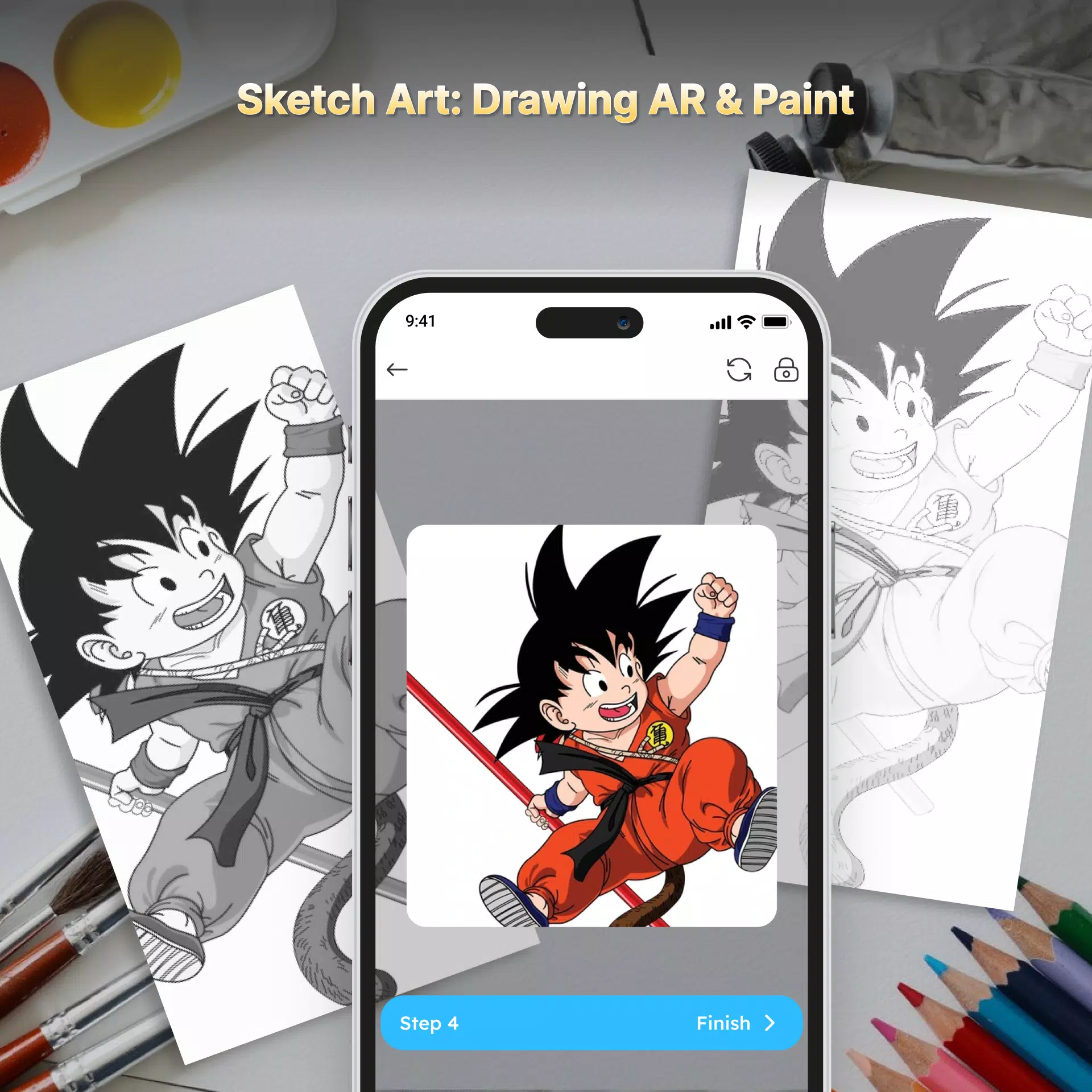 Sketch Art: Drawing AR & Paint 스크린샷 1
