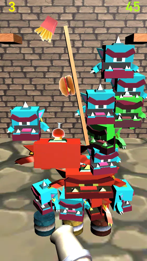 Knock Down Monster スクリーンショット 3