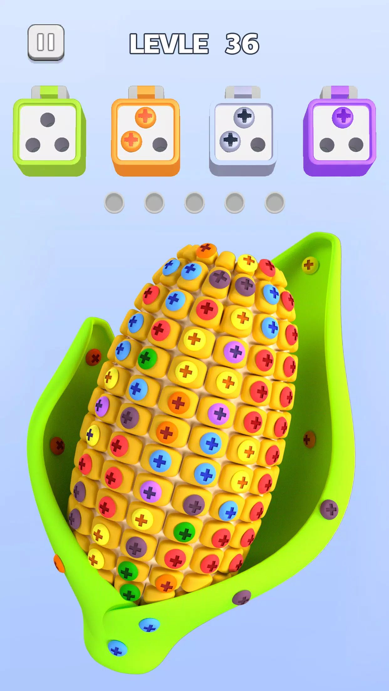 Schermata Screw Sort 3D 1