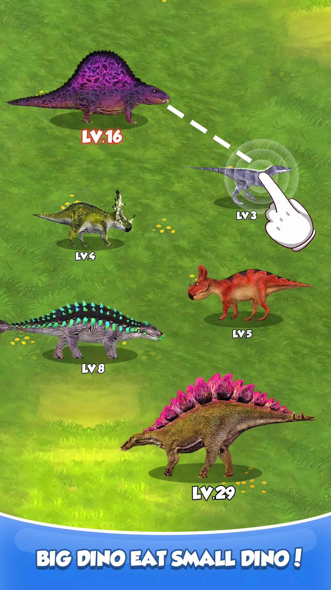 Merge Dino: Survival Monster Скриншот 2