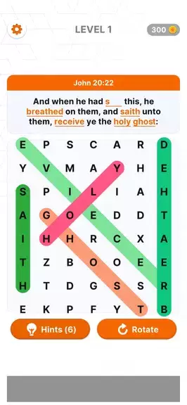 Schermata Bible Verse Search-Word Search 1