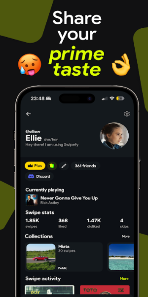 Swipefy for Spotify Captura de pantalla 2