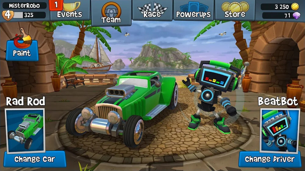 Beach Buggy Racing 2 Mod 스크린샷 3