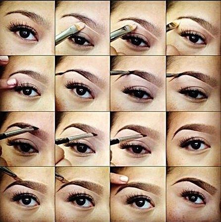 Eyebrow Tutorial Step By Step स्क्रीनशॉट 1