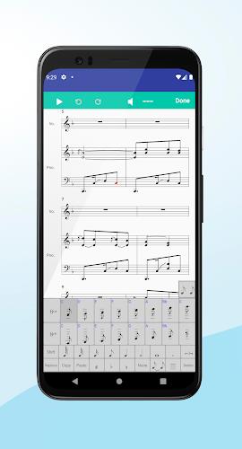 Score Creator: componer música Captura de pantalla 3