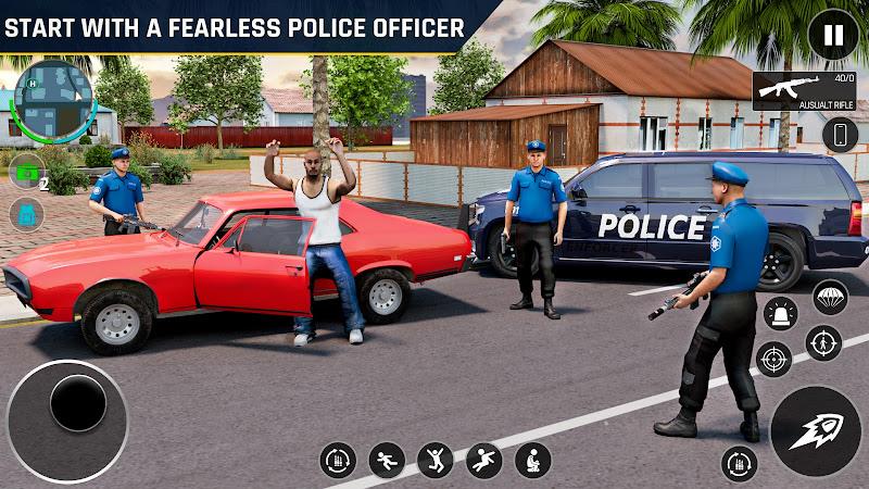 US Police Gangster Vegas Crime Скриншот 2