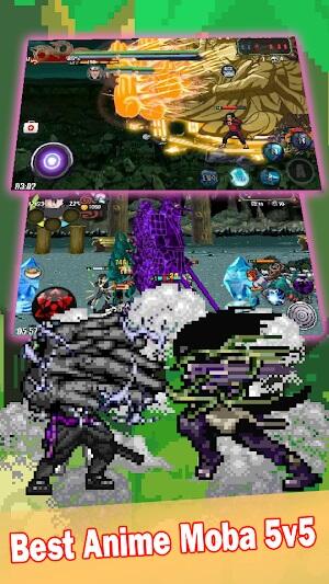 Ninja Moba Mod Apk разблокирует всех персонажей