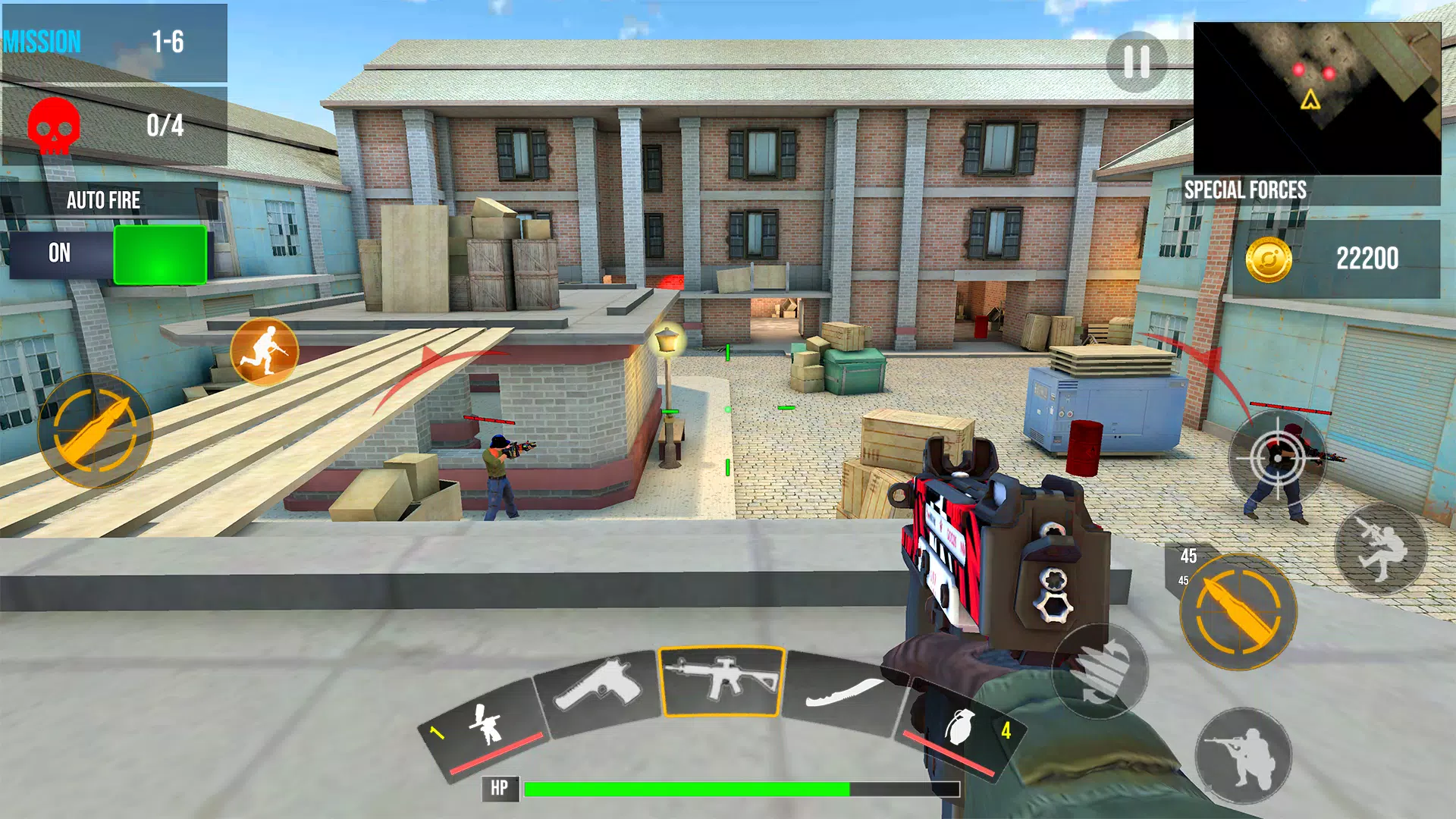 FPS Comando Huelga 3D Captura de pantalla 3