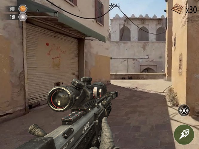 Army Battle Commando Game Ảnh chụp màn hình 1