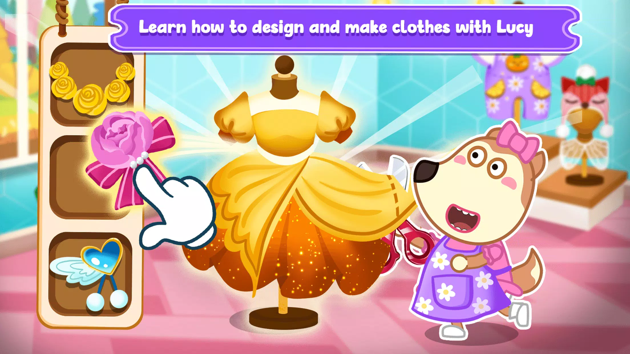 Lucy’s Fashion Style Dress Up Скриншот 1