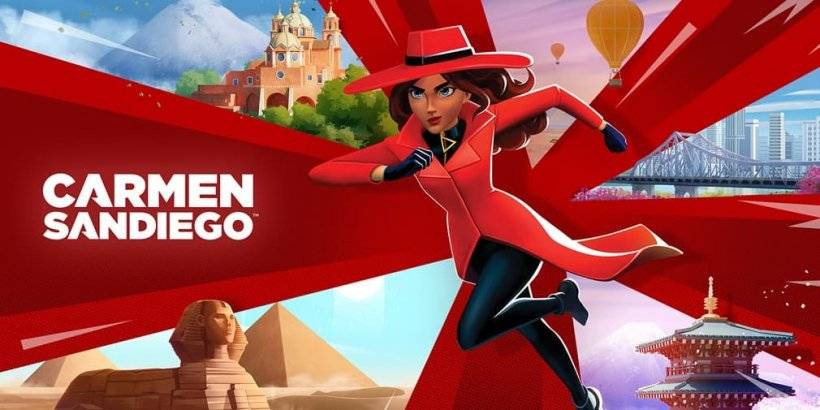 卡門·桑迪戈（Carmen Sandiego）在iOS，通過Netflix遊戲上推出